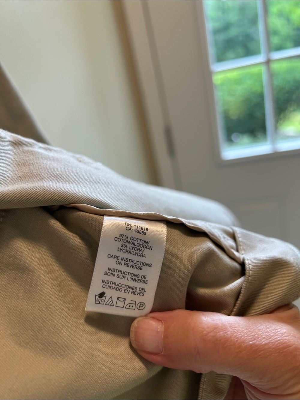 Michael Kors Cream Military-Style Button Front Jacket - Picture 4 of 6
